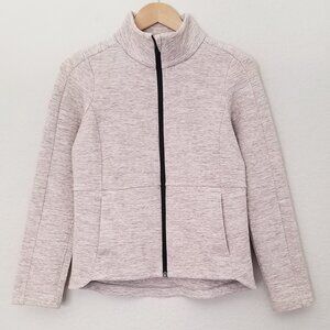 Lululemon Going Places Jacket Size 4 Space Dye Heather Pale Lilac Stretch C50416